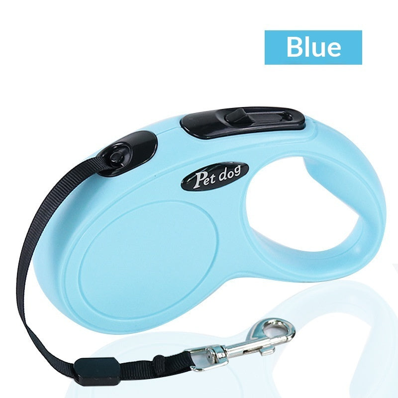 Pet Supplies New-Style Automatic Retractable Anti-Pull Dog Leash With Elastic Traction Rope