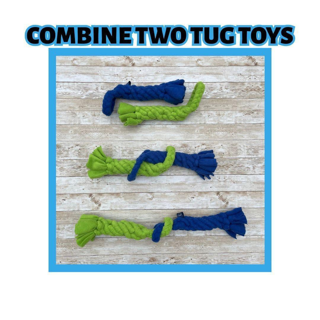 Interactive Tug & Treat-Dispenser Toy for Dogs Teething Relief Lavender