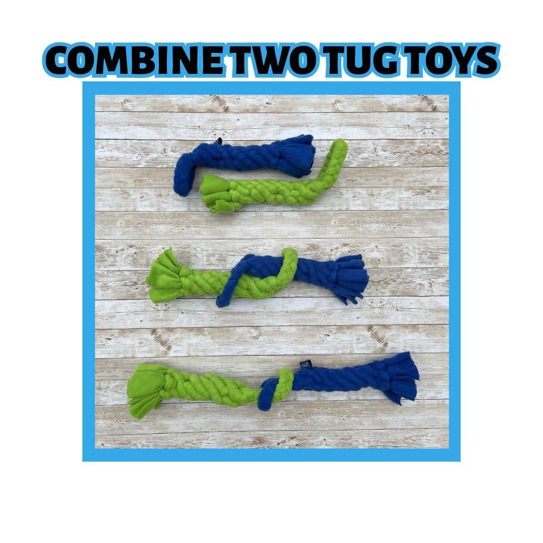 Interactive Tug & Treat-Dispenser Toy for Dogs Teething Relief Lavender
