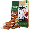 Calcium Bones for Dogs Chicken-Wrapped Rawhide-Free Chews
