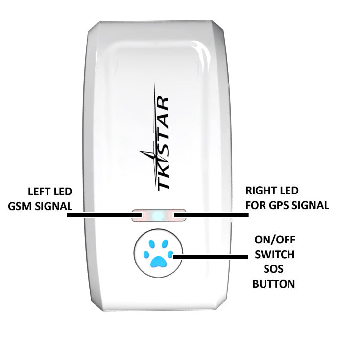 Cat GPS Tracker, Locator Device for Pets, Dog GPS Tracker, GPS pet collar, wireless GPS collar