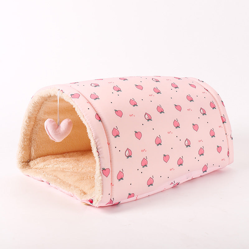 Cat Tunnel, Multi-Purpose Cat Supplies, Pet Supplies Available In All Seasons, cat nest, pink, yellow