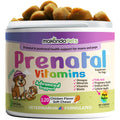 Dog Prenatal Vitamins 120 Soft Chews Folic Acid Zinc B-Complex DHA & EPA