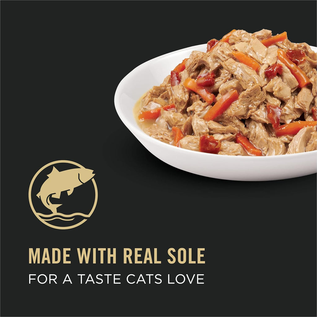 Pro Plan Complete Essentials Sole & Vegetables Entrée In Sauce Wet Cat Food (3oz)