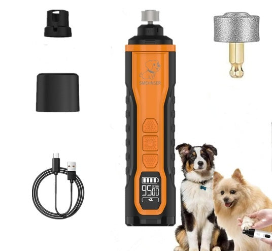 Pet Nail Grinder Cat And Dog Nail Clipper With USB Charging