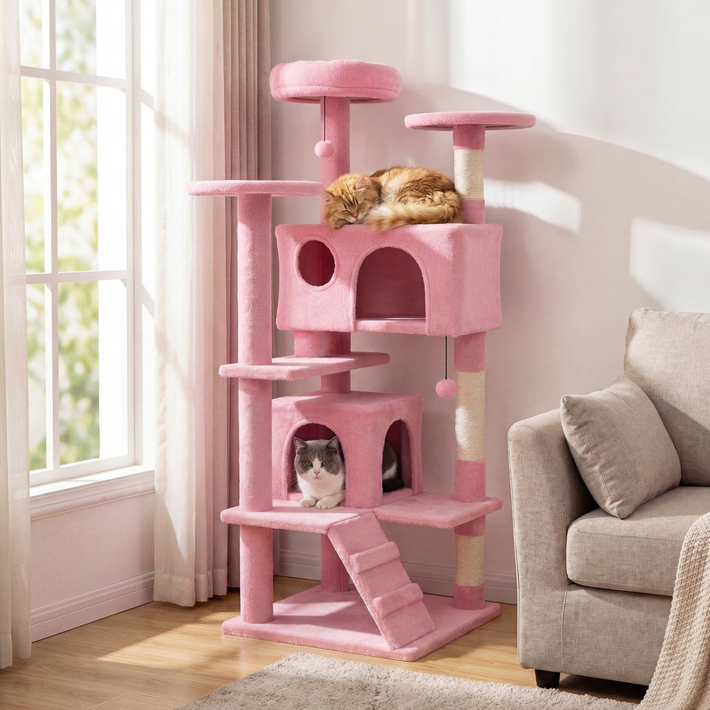 52 Inch Tall Cat Tree Tower for Indoor Cats