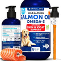 Salmon Oil for Dogs 8 fl oz Omega-3 Wild Alaskan EPA