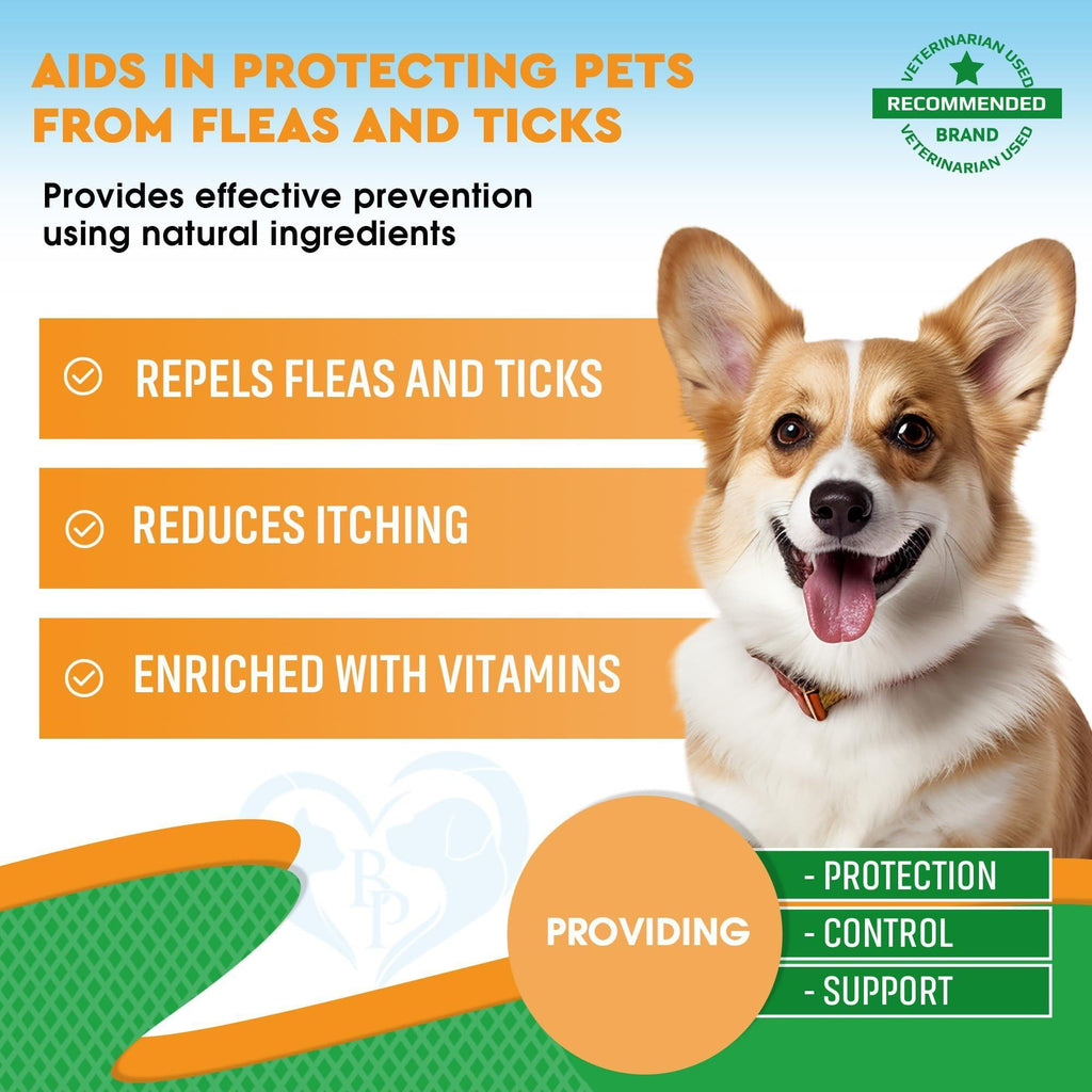 Oral Flea & Tick Drops for Dogs & Cats Multivitamin All Sizes
