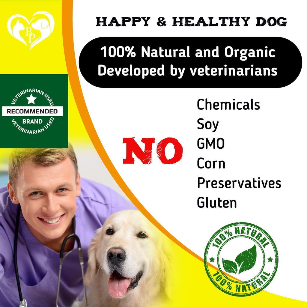 Dog Allergy Relief Chews Anti-Itch Hot Spots Omega-3