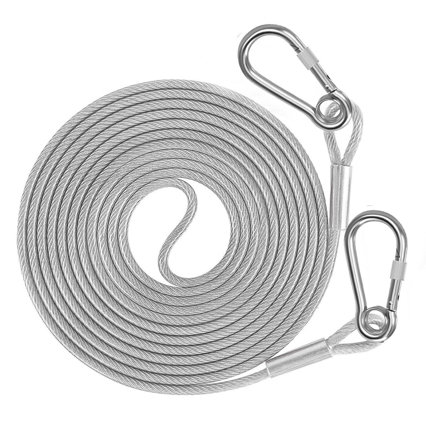 Extended Dog Leash Stainless Steel Dog Chain