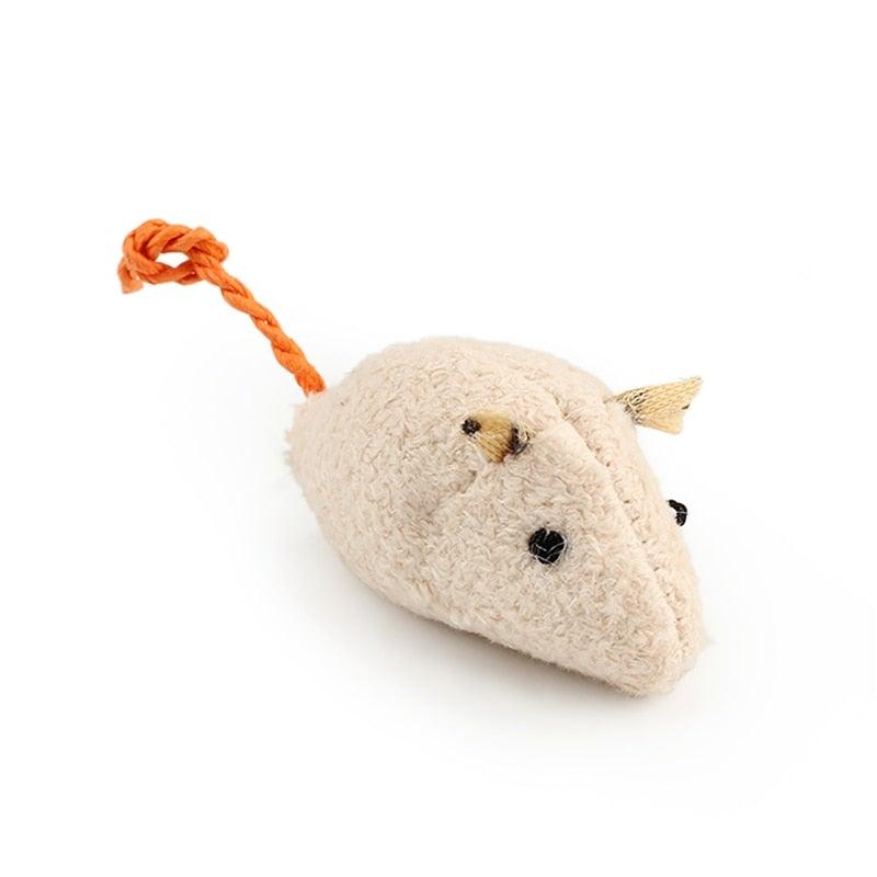 6pcs/lot Mix Pet Toy Catnip Mice Cats Toys Fun Plush Mouse Cat Toy For Kitten Skitter Critters Cat Toy Value Pack