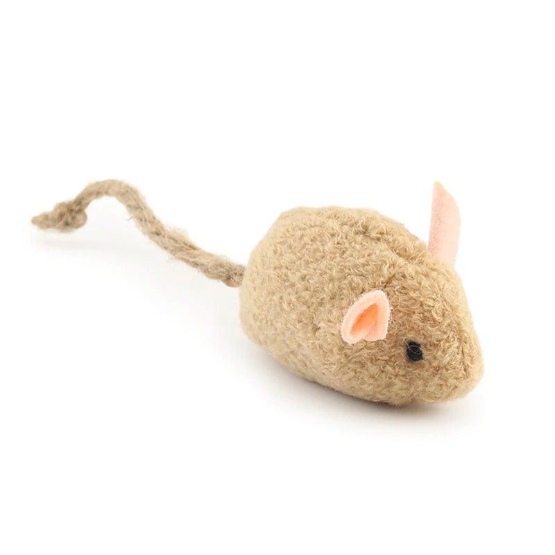 6pcs/lot Mix Pet Toy Catnip Mice Cats Toys Fun Plush Mouse Cat Toy For Kitten Skitter Critters Cat Toy Value Pack