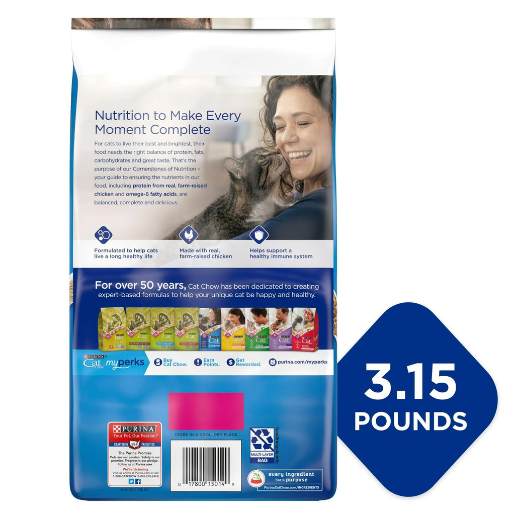 BestBy10/26 Purina Cat Chow Complete Dry Cat Food 3.15 LB