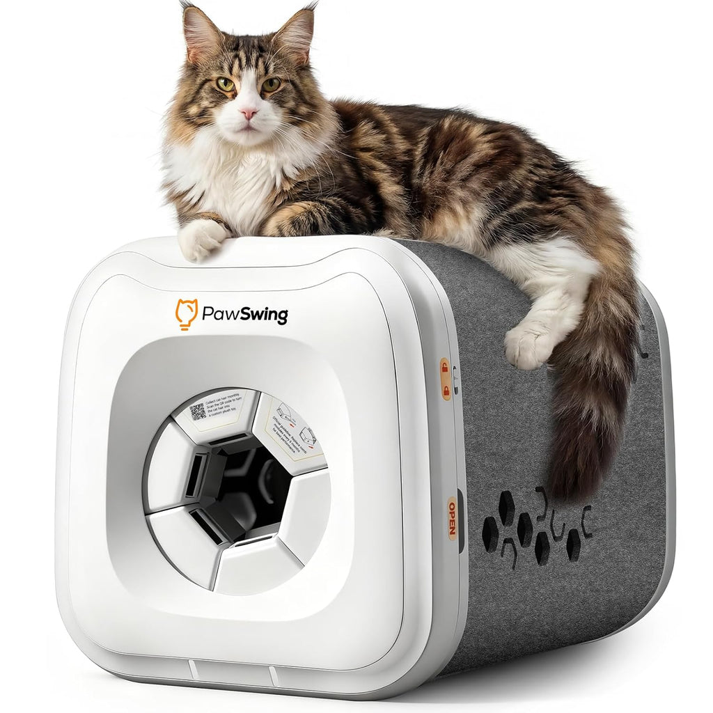 Cat Self Groomer Plus 360 Brush Fur Collector for Large Cats