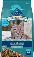Blue Buffalo Wilderness Adult Indoor Hairball Control Dry Cat Food (5lb)