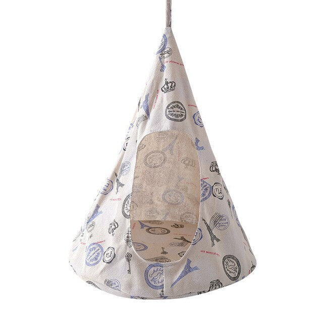 Pet Hammock With Printing Hanging for Kitten, Cat, Puppy and Dog