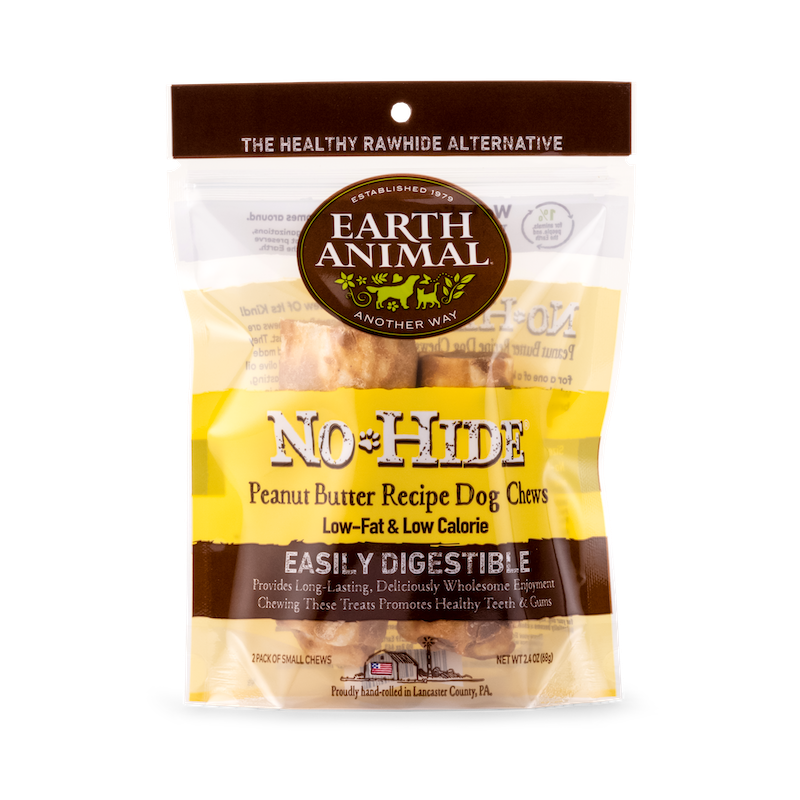 Earth Animal No Hide Peanut Butter Medium Dog Treats (2pk) (4.2oz)