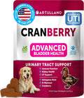 Dog UTI Treatment Cranberry Supplement Bladder Control 70 Soft Chews