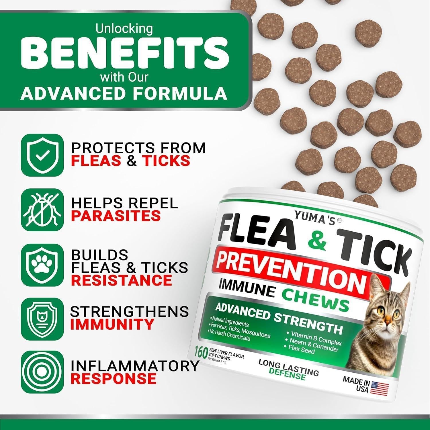 Flea & Tick Chews for Cats