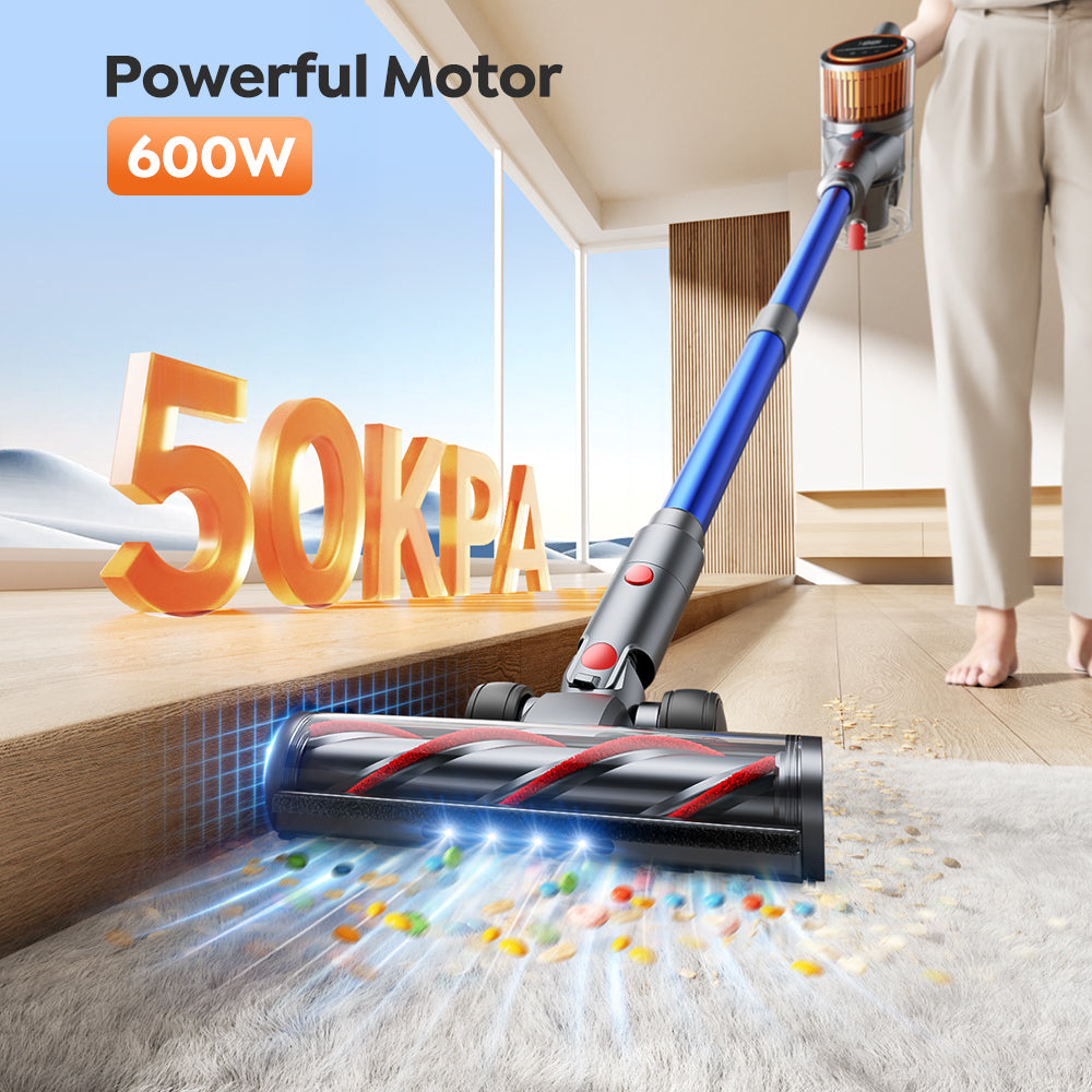 Buture X9 Cordless Vacuum | 600W 50KPA 60min Runtime