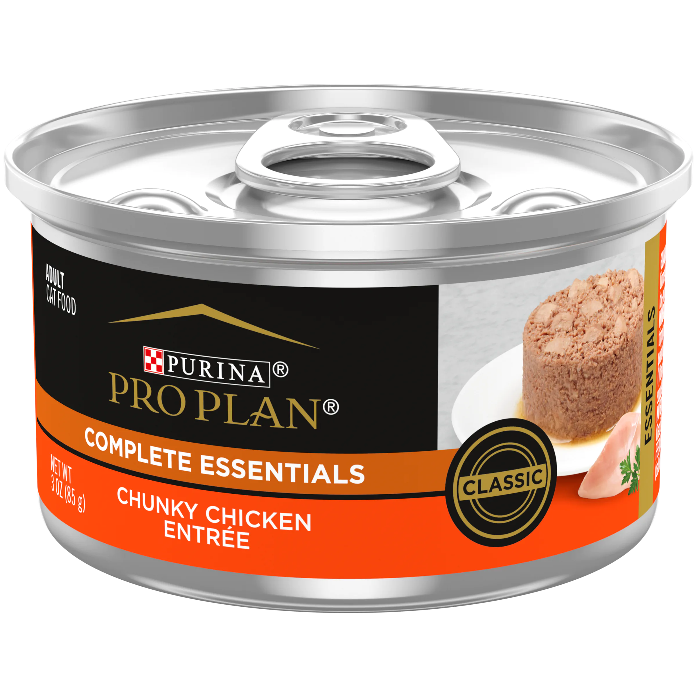 Pro Plan Complete Essentials Chunky Chicken Entrée Classic Wet Cat Food (3oz)