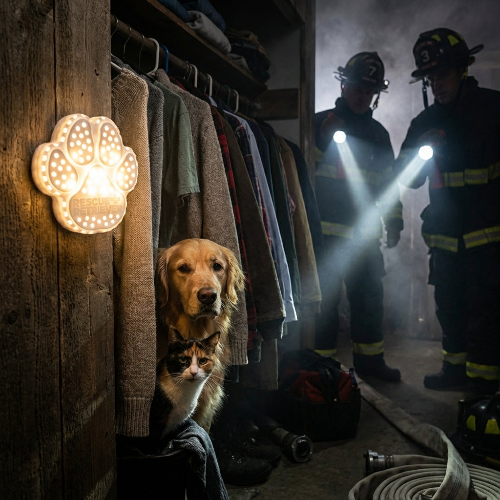Rescue Retriever™ Pet Smoke Detector — Designed by a Firefighter to Save Your Pet