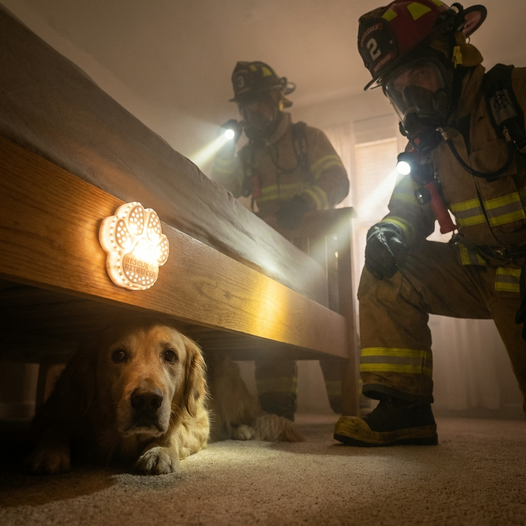 Rescue Retriever™ Pet Smoke Detector — Designed by a Firefighter to Save Your Pet