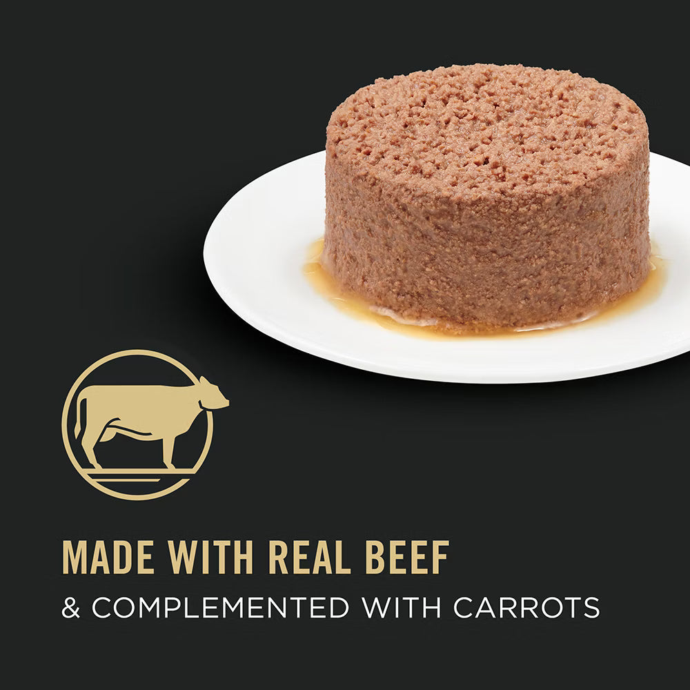 Pro Plan Complete Essentials Beef & Carrots Entrée Grain Free Wet Cat Food (3oz)