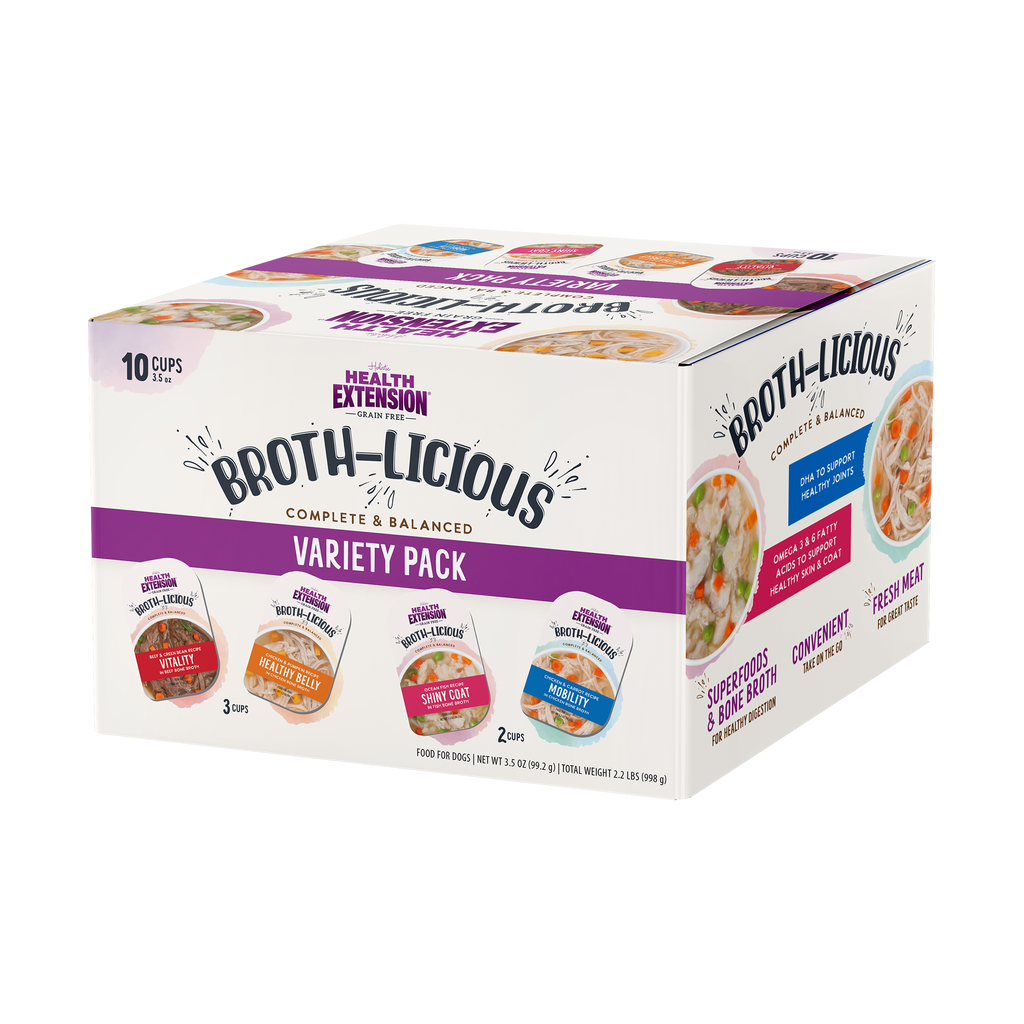 Broth-Licious Variety Pack for Adult Dogs