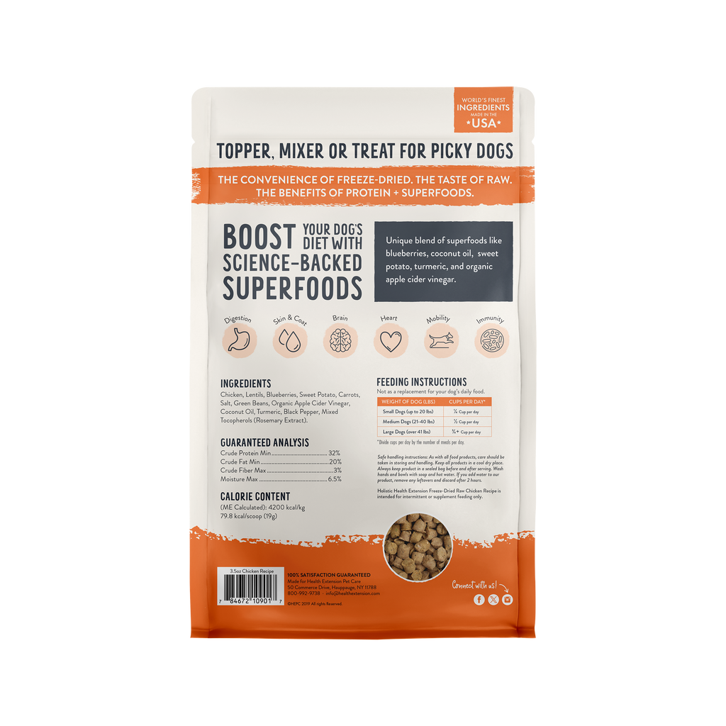 Freeze Dried Raw Chicken Recipe
