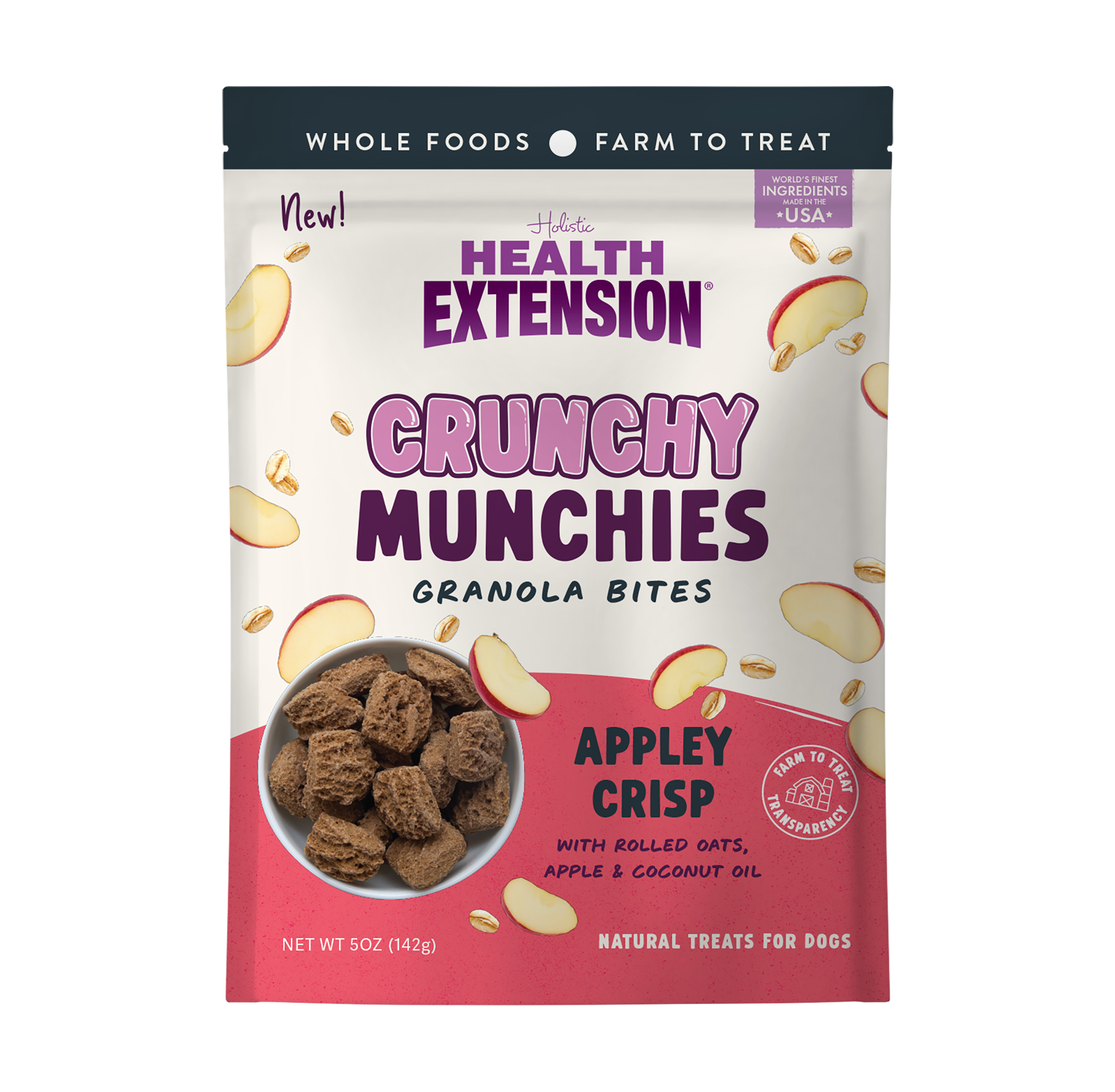 Crunchy Munchies Granola Bites-Appley Crisp