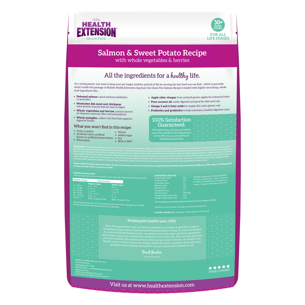 Grain Free Salmon & Sweet Potato Recipe