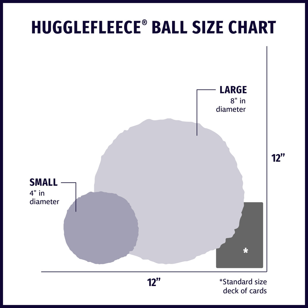 HuggleCause™, Warrior Canine Connection, Camouflage HuggleFleece® Plush Ball Dog Toy
