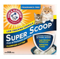 Arm & Hammer Super Scoop Clumping Litter, Fragrance Free (20lb)