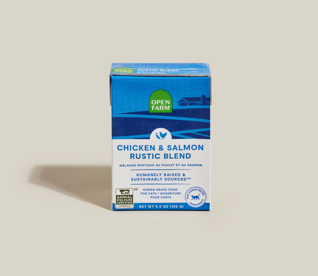 Open Farm Grain Free Chicken & Salmon Rustic Blend Wet Cat Food (5.5oz)