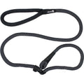 Alcott Slip Rope Leash Black (5ft x 3/4")