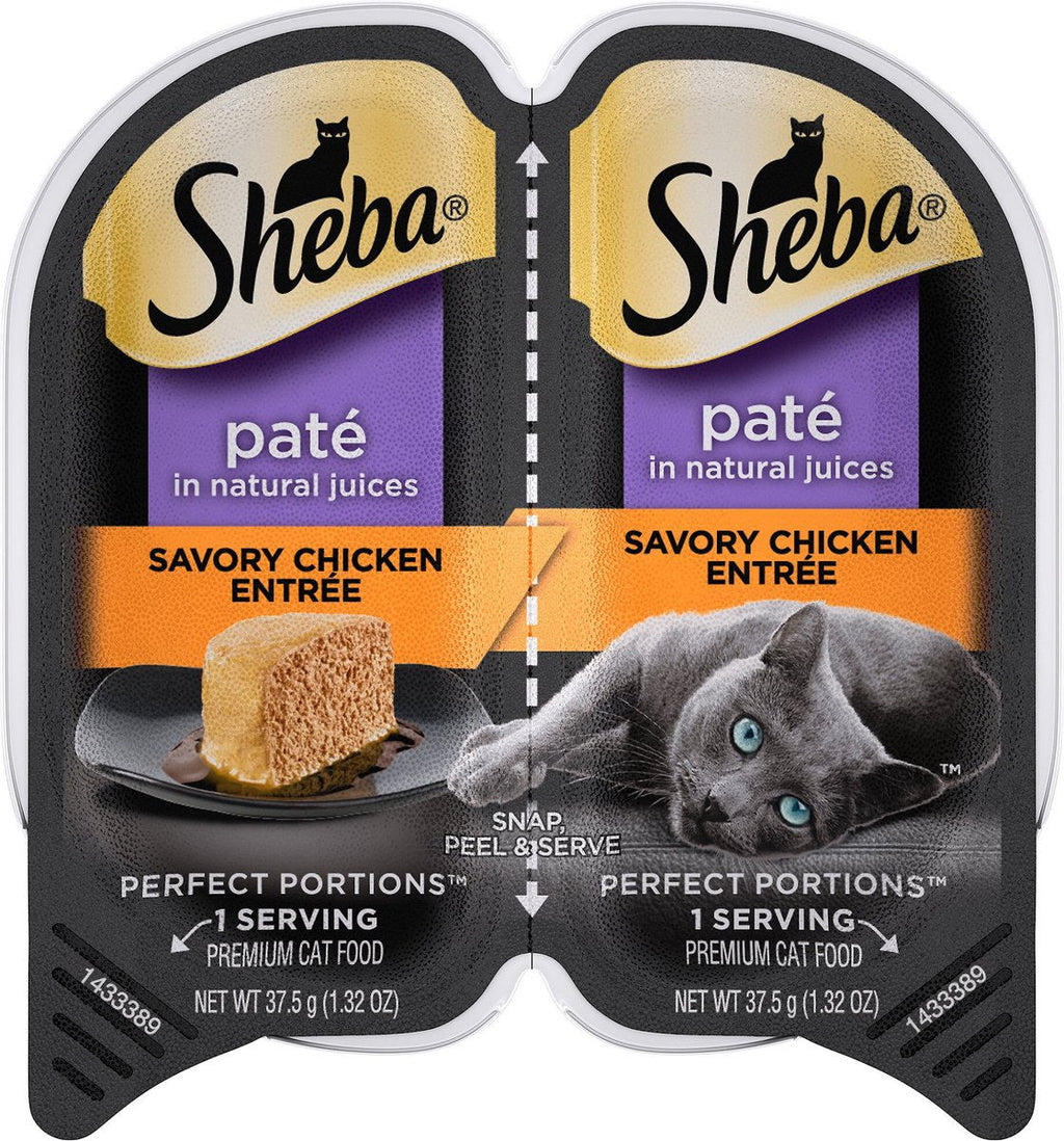 Sheba Perfect Portions Premium Pate Chicken Wet Cat Food (2.65oz)