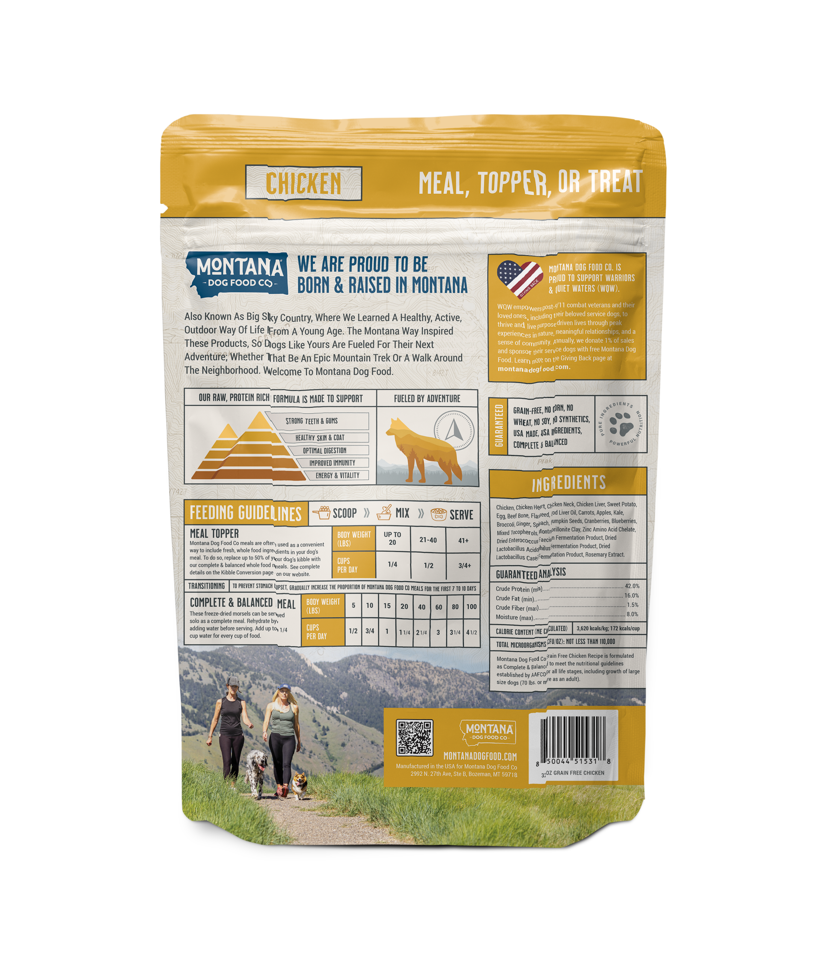 Grain-Free Chicken Freeze-dried Raw Adventure Fuel (Dog Food)