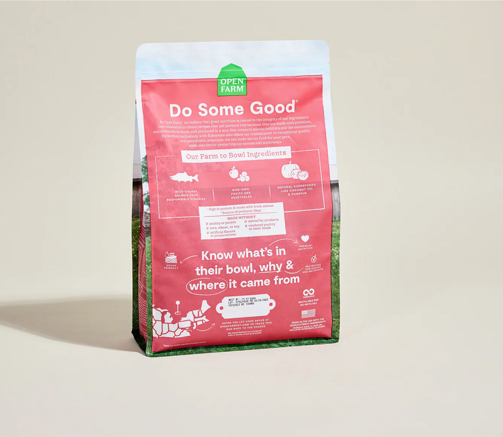 Open Farm Grain Free Wild Caught Salmon Dry Dog Food