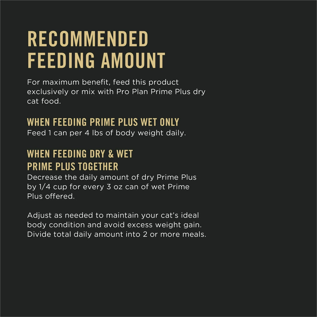 Pro Plan PRIME PLUS Senior Adult 7+ Chicken & Beef Entrée Classic Wet Cat Food (3oz)