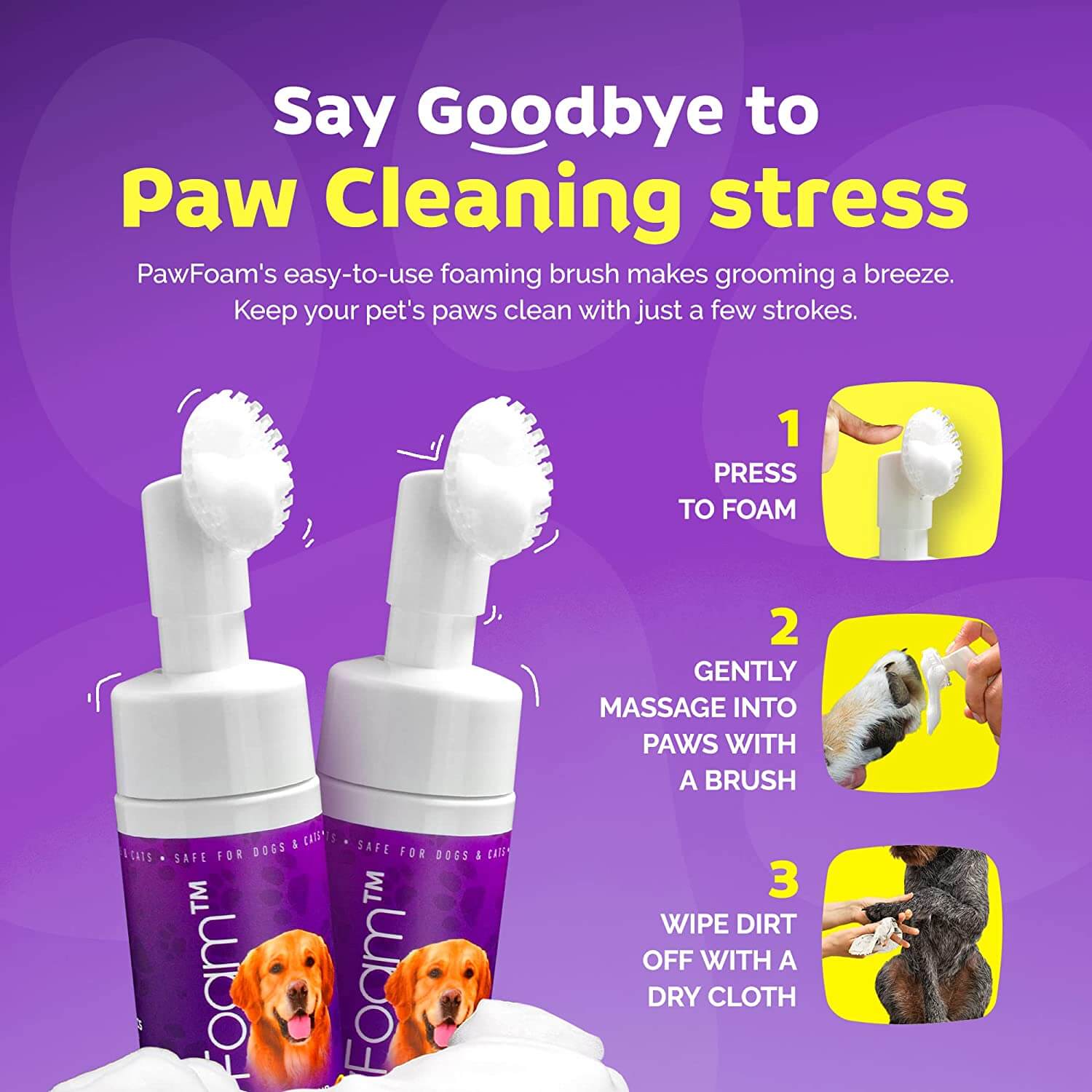 Dog Paw Foam - The Original PawFoam™