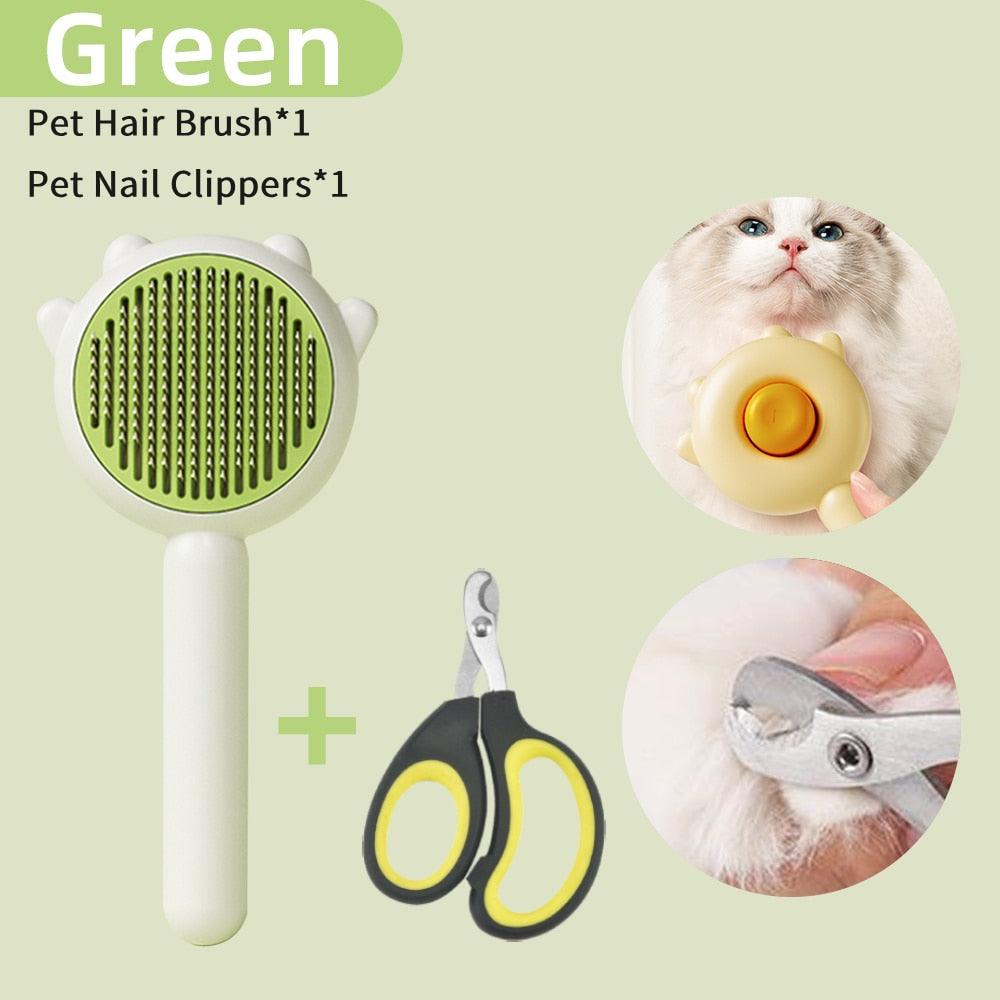 Cat Comb Massage Pet Magic Combs Hair Removal Cat and Dog Universal Needle Brush Pets Grooming Cleaning  Remove Supply Care Set  Pet Hair Cleaner Brush for Dogs Long or Short Hair Cats Pet Massage Brushes (Copy)