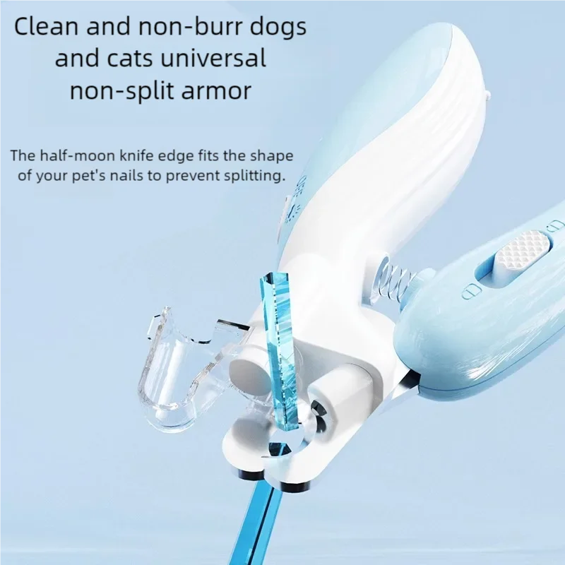 Professional Pet Nail Clippers with LED Light | Safe Dog & Cat Nail Trimmer