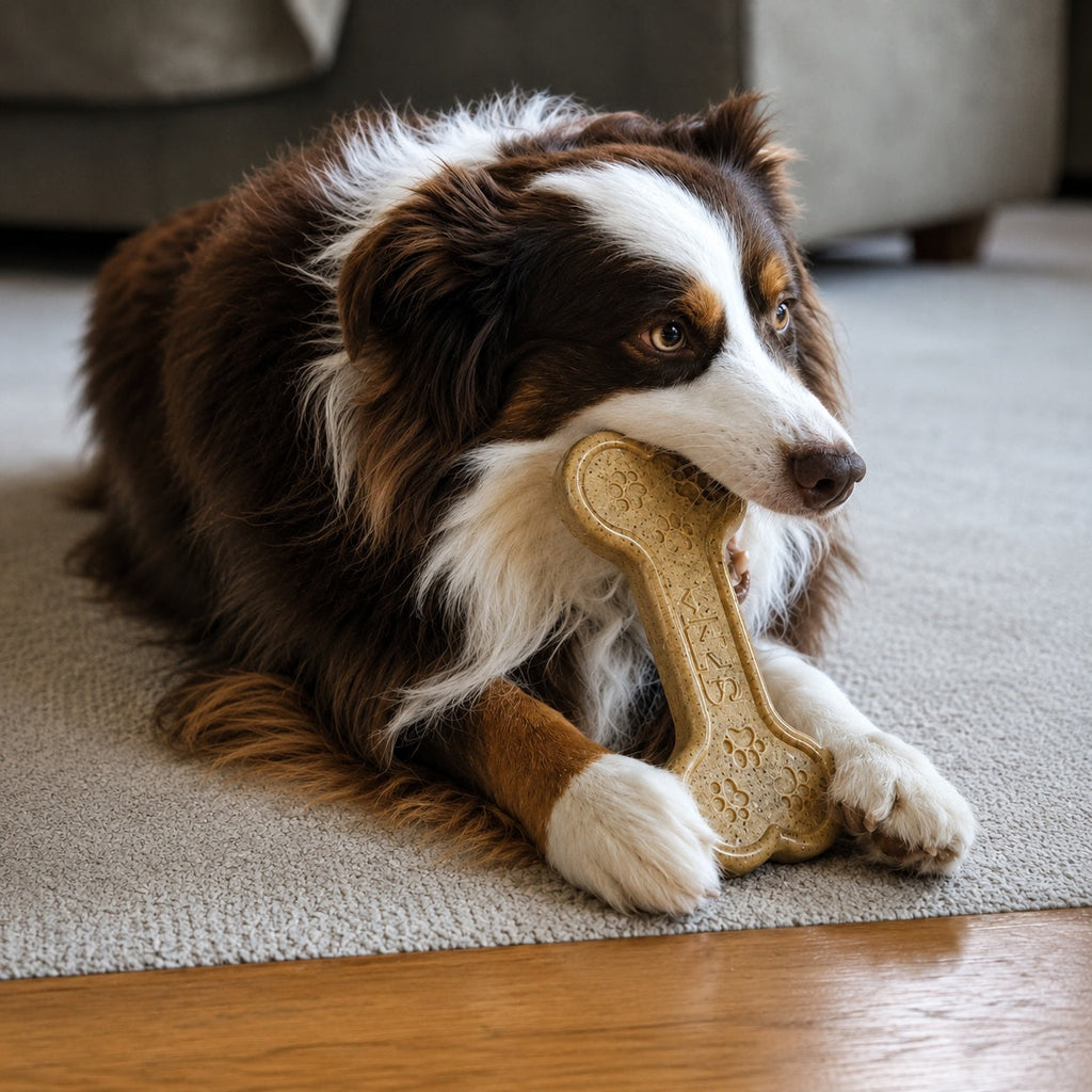 Bone eChew Ultra Durable Nylon Dog Chew Toy for Aggressive Chewers | USA Made