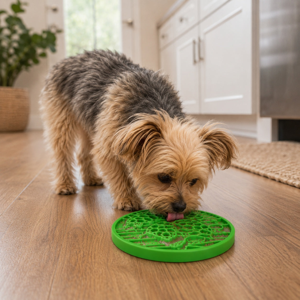 Water Nylon eCoin Durable Enrichment Snacking Coin for Dogs | USA-Made Lick Mat Alternative