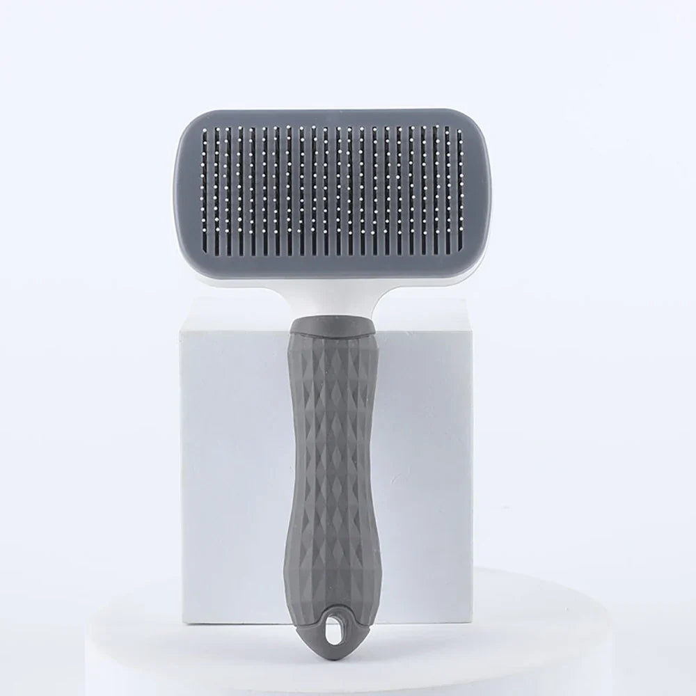 Pet Dog Hair Brush & Cat Comb | Deshedding Grooming Brush for Dogs & Cats