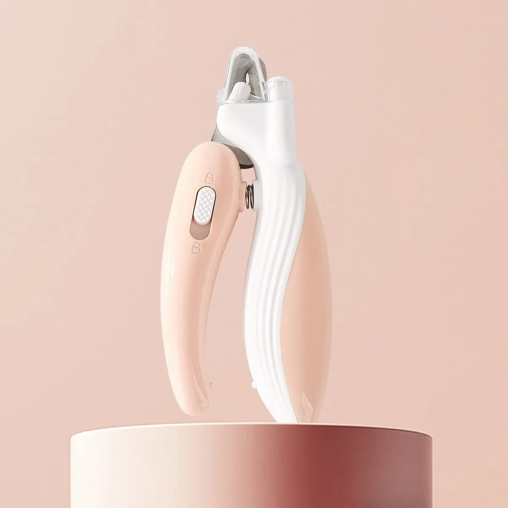 Professional Pet Nail Clippers with LED Light | Safe Dog & Cat Nail Trimmer