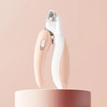 Professional Pet Nail Clippers with LED Light | Safe Dog & Cat Nail Trimmer