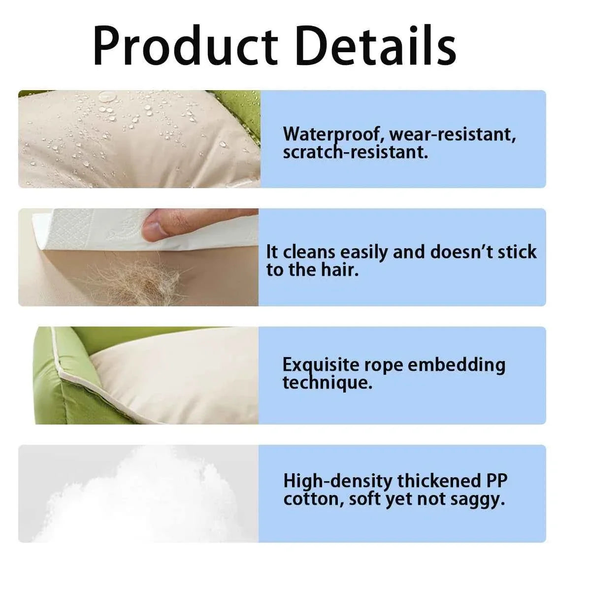 Large Waterproof Dog Bed – Cooling Pet Mat for All Season Use
