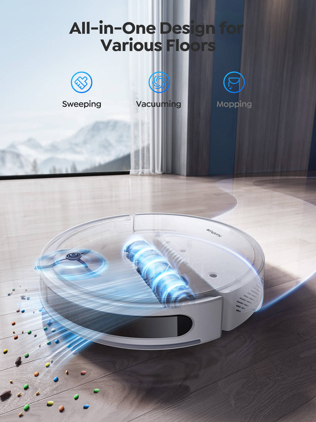 【New Arrivals】Honiture T10 Robot Vacuum